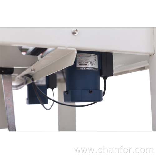 Carton side belts sealing packaging and strapping machine